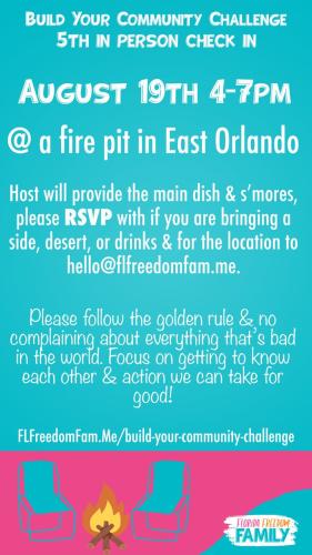 East Orlando, Florida - Aug 19, 2023 - Florida Freedom Family Gathering