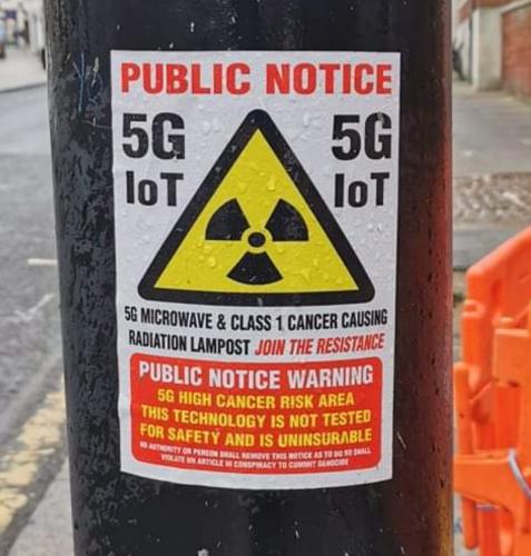 5G cancer warning public notice