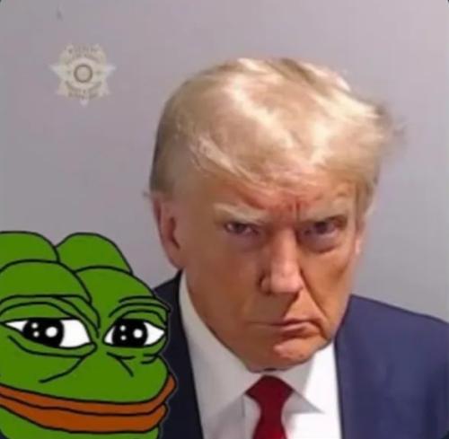 trump and pepe