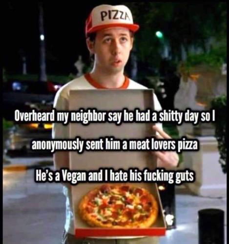 meat lovers pizza