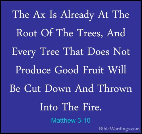 Matthew 3_10