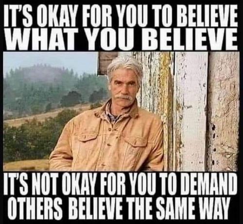 its ok to believe