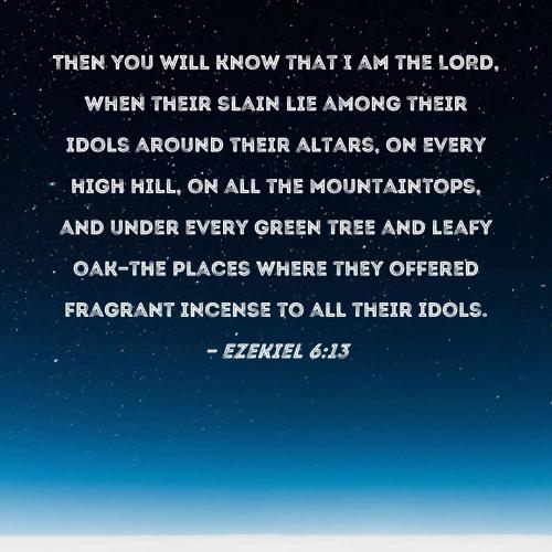 Ezekiel 6_13