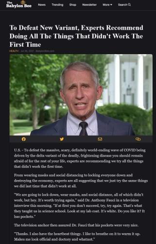 fauci speaks