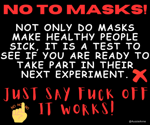 Say No to Masks