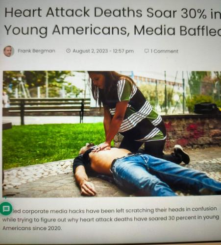 Vaccine heart attacks