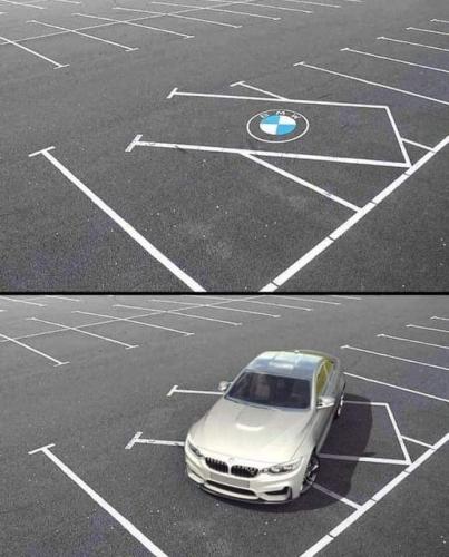 BMW parkling