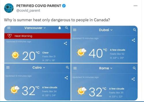 temp comparison