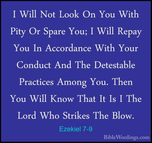 Ezekiel 7_9