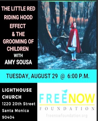 Santa Monica, California - Aug 29, 2023 - Free Now Foundation - Effect of Grooming of Children