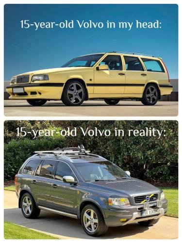15 yr ol Volvo