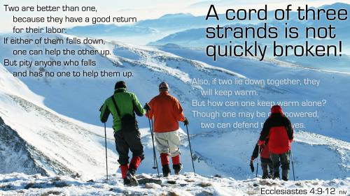 Ecclesiastes 4_9-12
