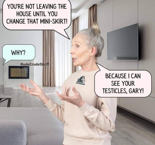 change that mini skirt