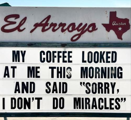 my coffee