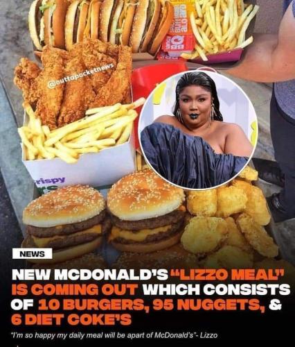 lizzo meal