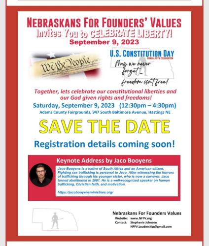 Hastings, Nebraska - Sep 9, 2023 - Celebrate Liberty