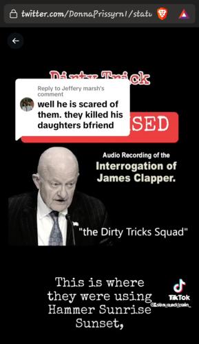 Click the link to listen to Twitter audio