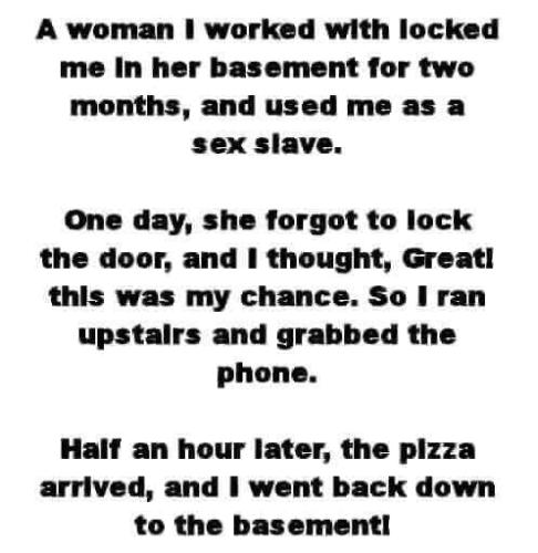ordered a pizza