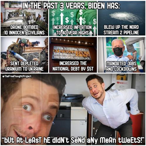 this isnt an endorsement of trump - its an observation of how easy the American people can be manipulated