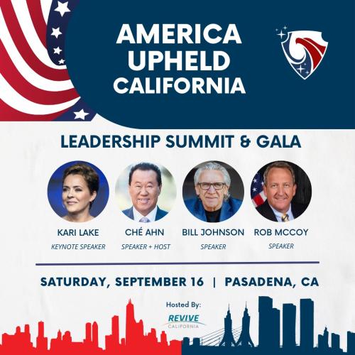 Pasadena - California - Sep 16, 2023 - Revive California Leadership Summit