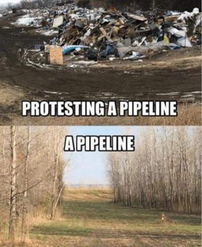 protesting