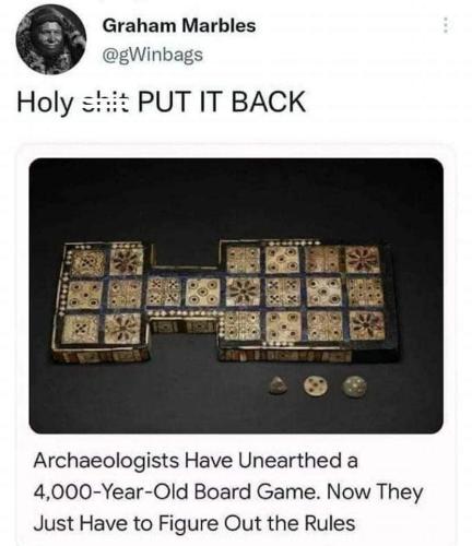 put it back