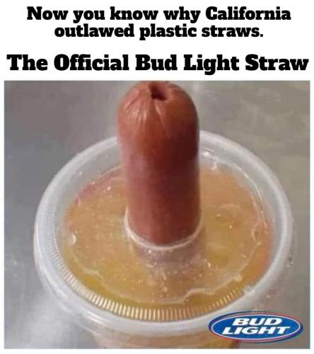Now you know why California outlawed plastic straws