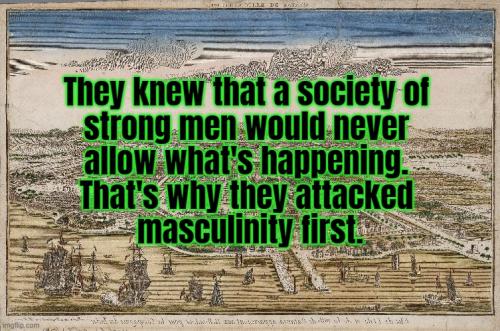 attack masculine first