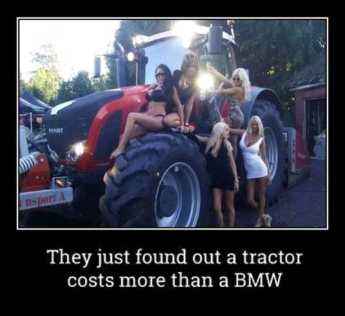tractor costs more