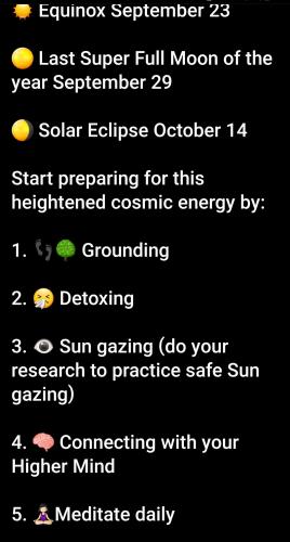 Fall Equinox