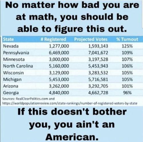 Voter Fraud by State 1