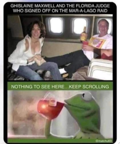 Ghislaine Maxwell and the Florida judge who signed off on the Mar a Lago raid