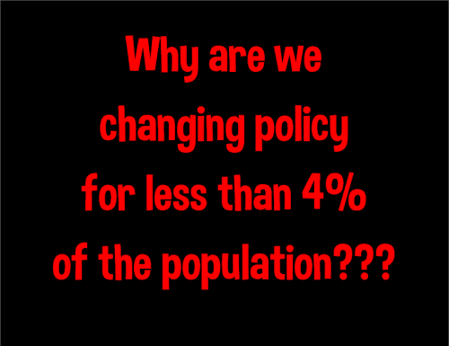 why are we changing policy