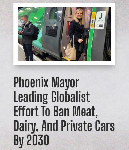 Phoenix, Arizona - Sep 6, 2023 - City of Phoenix Meeting - Speak Up About C40 City Plan