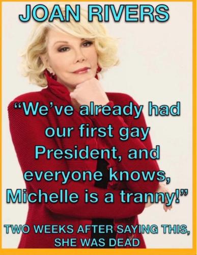 Joan Rivers on Obamas