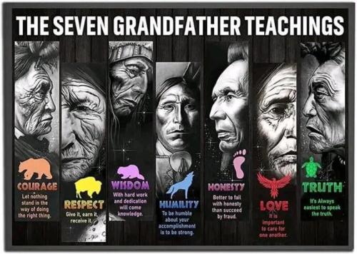Seven Grandfathers Wisdom Native American