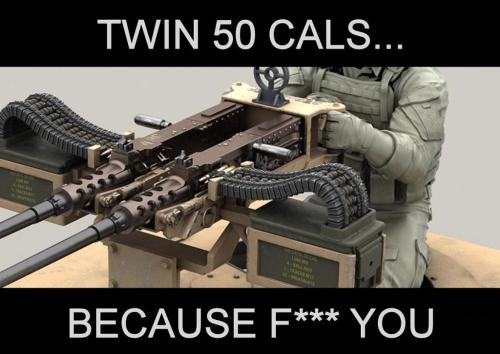 TWIN 50 CALS