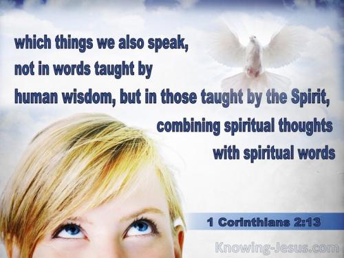 1 Corinthians 2-13 Wisdom From Above white