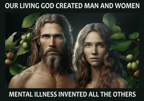 God created man and woman
