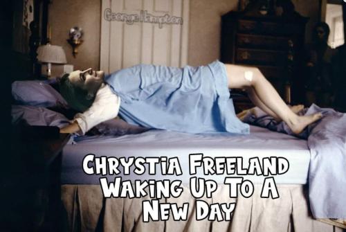 waking up