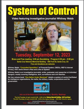 Santa Cruz, California - Sep 12, 2023 - Meeting - System of Control