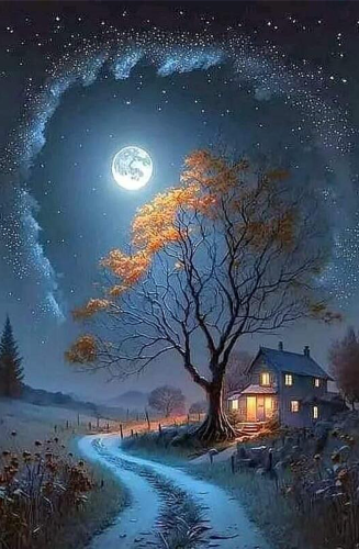 Magical Evening Home in the Hills