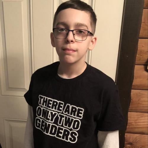 Liam sign the pledge