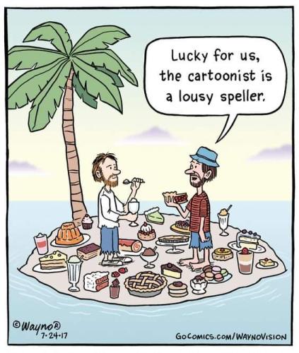 lucky for us