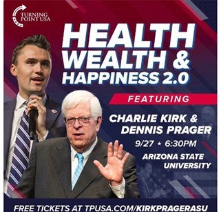 Arizona State University - Sep 27, 2023 - TPUSA - Health Wealth and Happiness 2.0