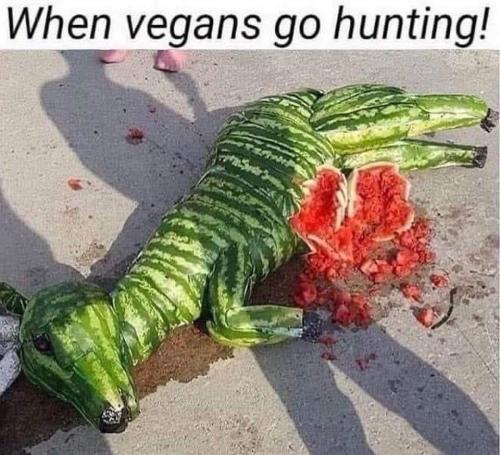 vegan hunting