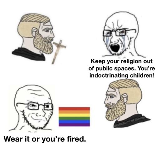 wear it or you're fired