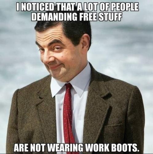 not wearing