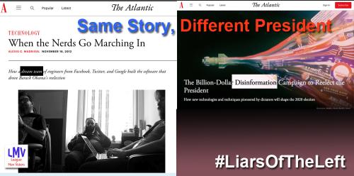 liars of the left atlantic propaganda same story disinformation dream team obama trump