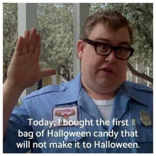 first bag of candy